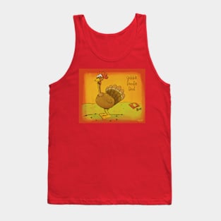 Gobble Doodle Doo! Thanksgiving Turkey Trickster Tank Top